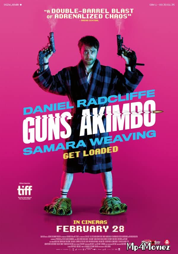 poster of Guns Akimbo (2019) Hindi Dubbed BluRay