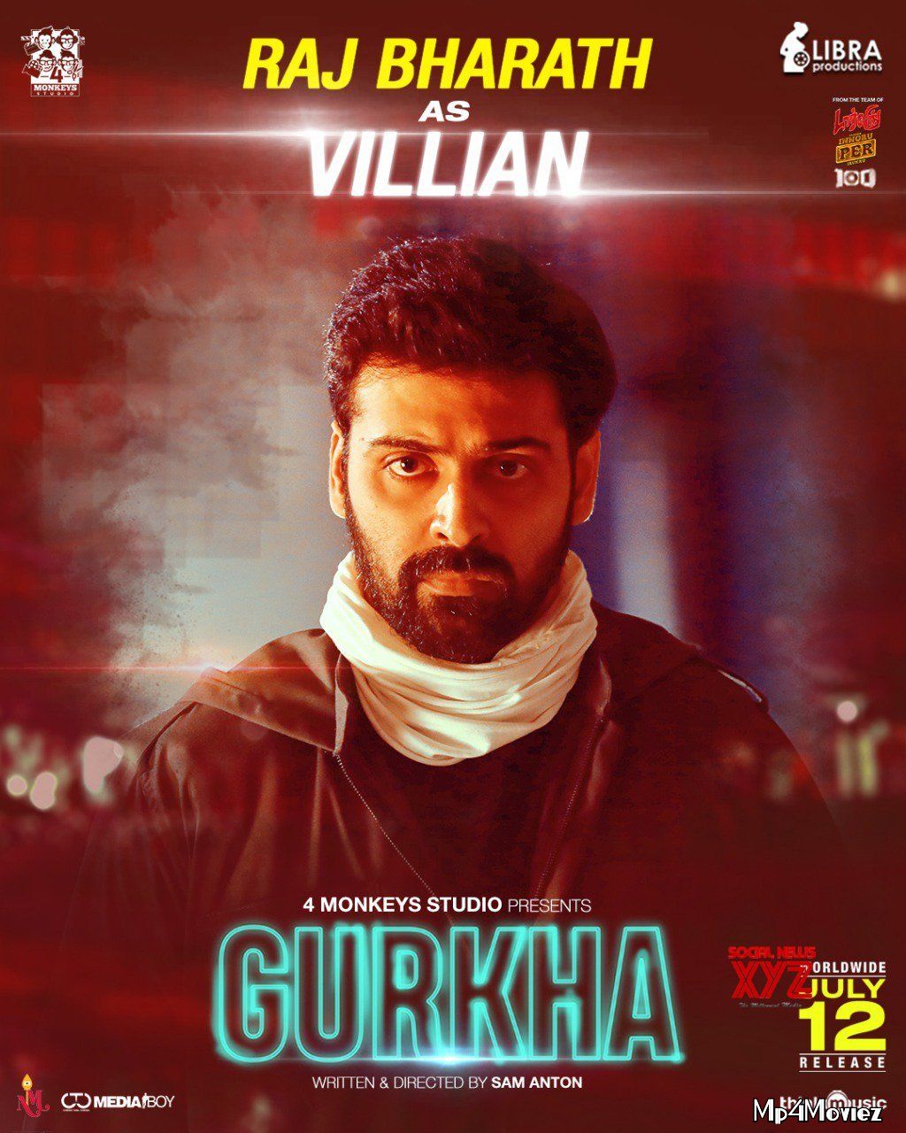 poster of Gurkha (2021) Hindi Dubbed HDRip