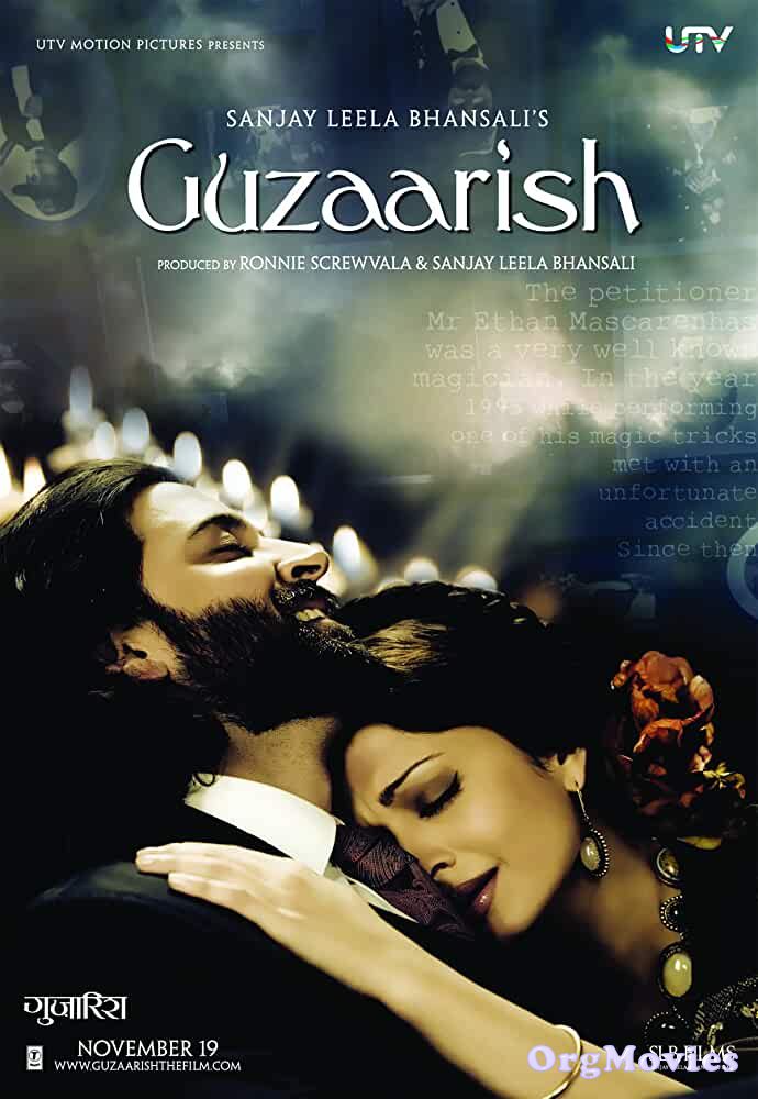 poster of Guzaarish 2010 Hindi Full Movie