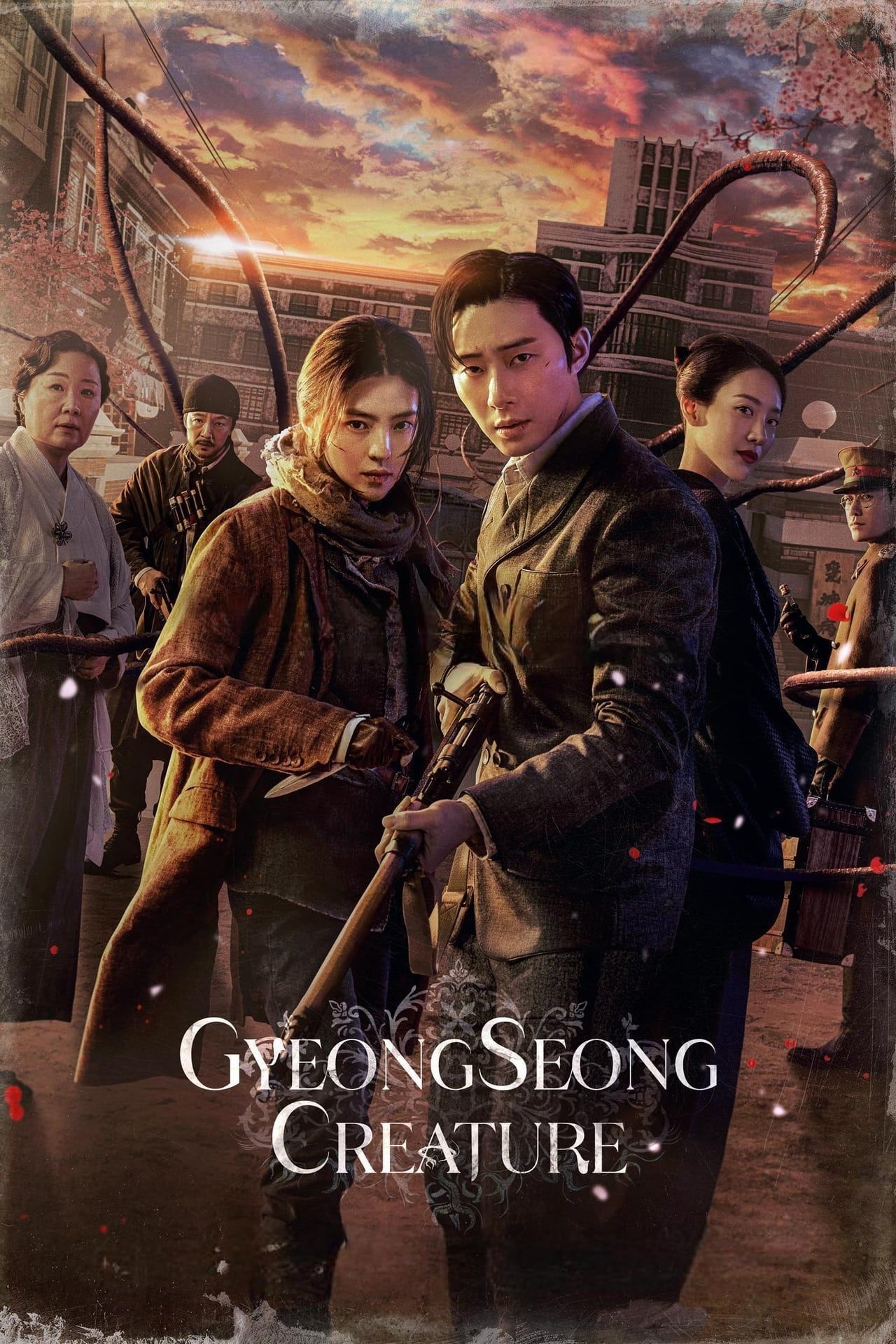 poster of Gyeongseong Creature (2023) Season 1 (Episode 8-10) Hindi Dubbed Complete NF Series