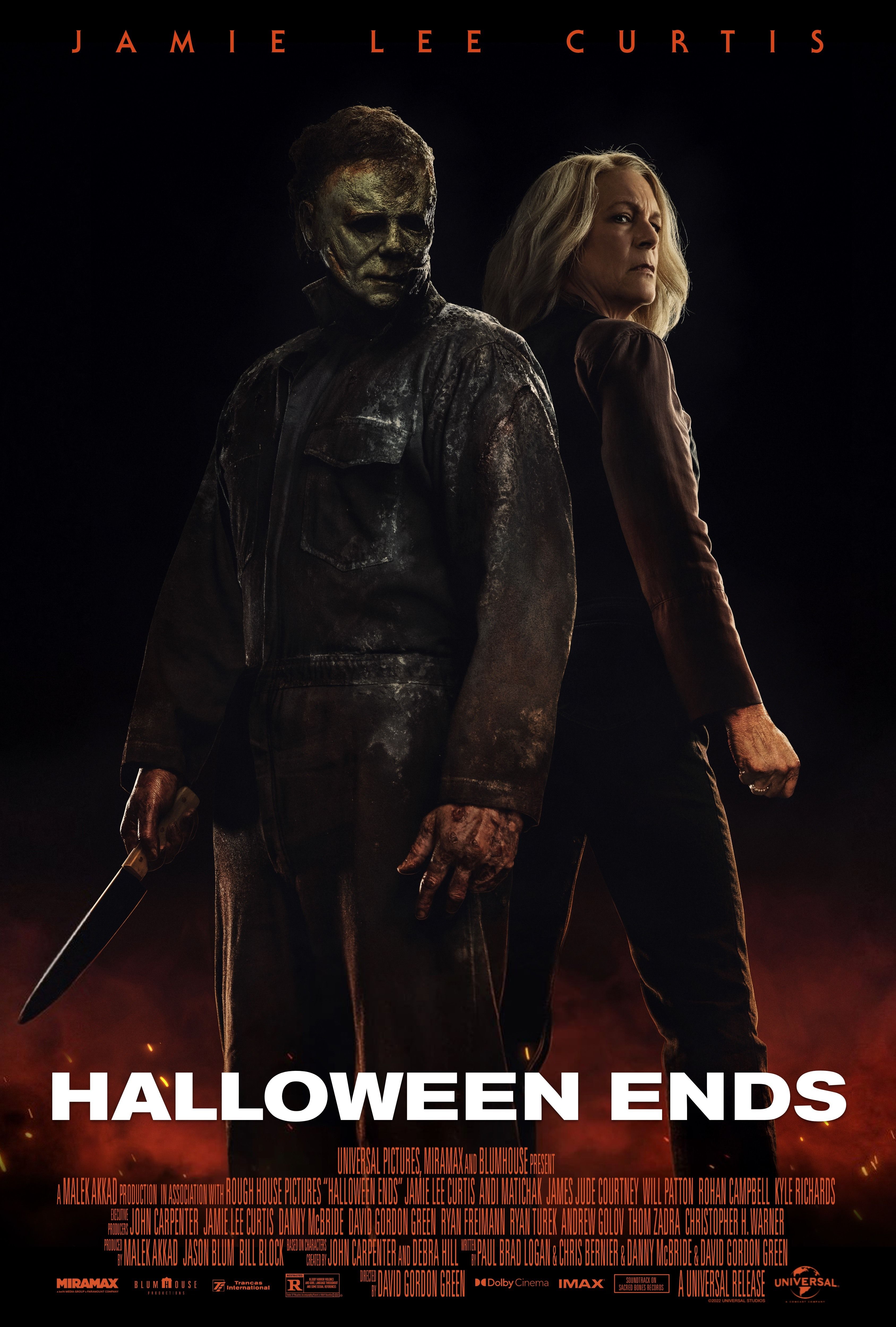 poster of Halloween Ends (2022) Bengali Dubbed (Unofficial) WEBRip