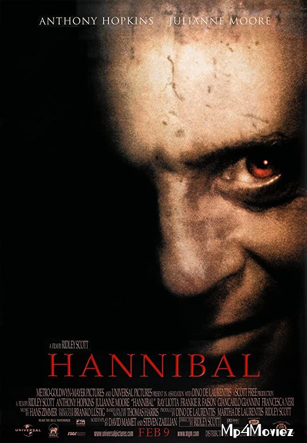 poster of Hannibal (2001) Hindi Dubbed BRRip