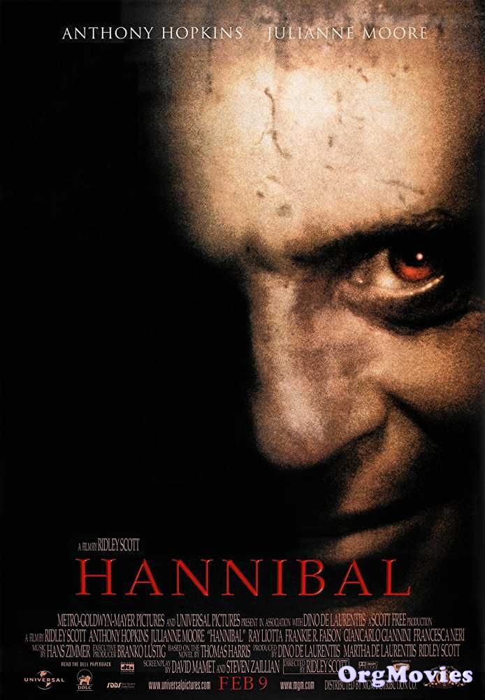 poster of Hannibal 2001 Hindi Dubbed Full Movie