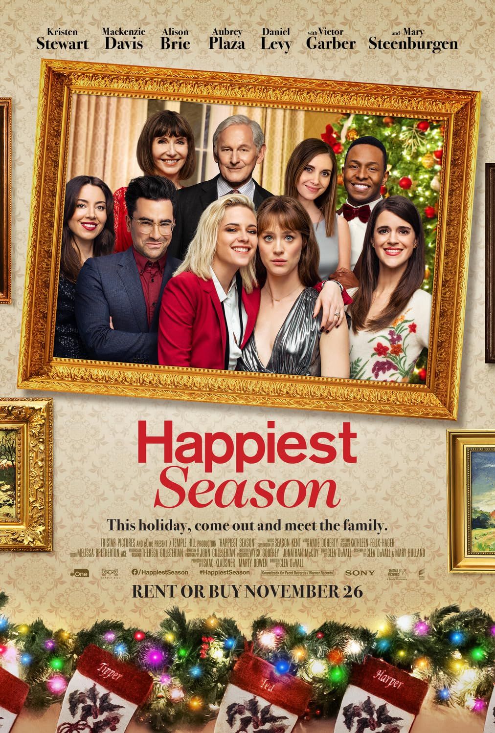 poster of Happiest Season (2020) Hindi Dubbed Movie