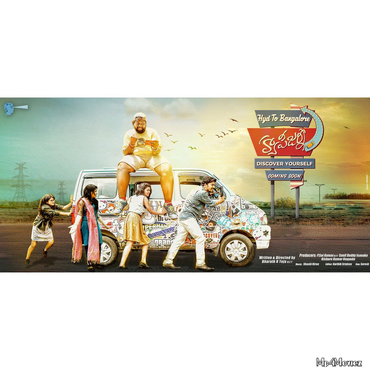 poster of Happy Journey 2019 Telugu Movie HD