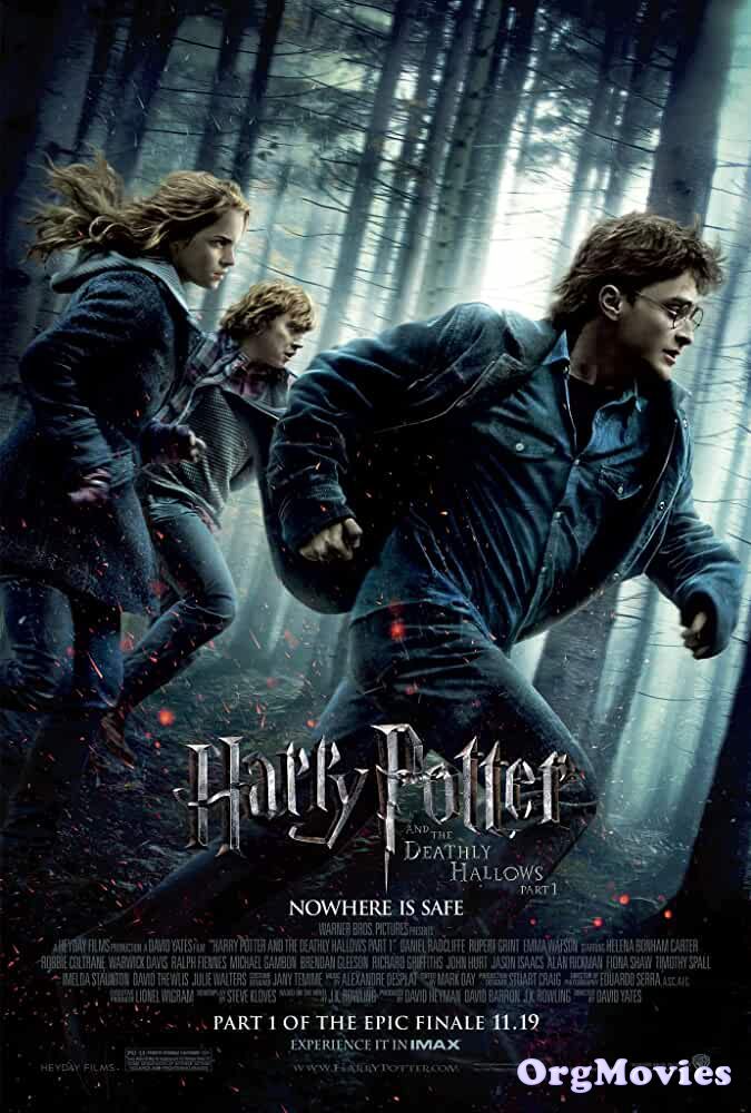 poster of Harry Potter and the Deathly Hallows: Part 1 2010 Hindi Dubbed Full Movie