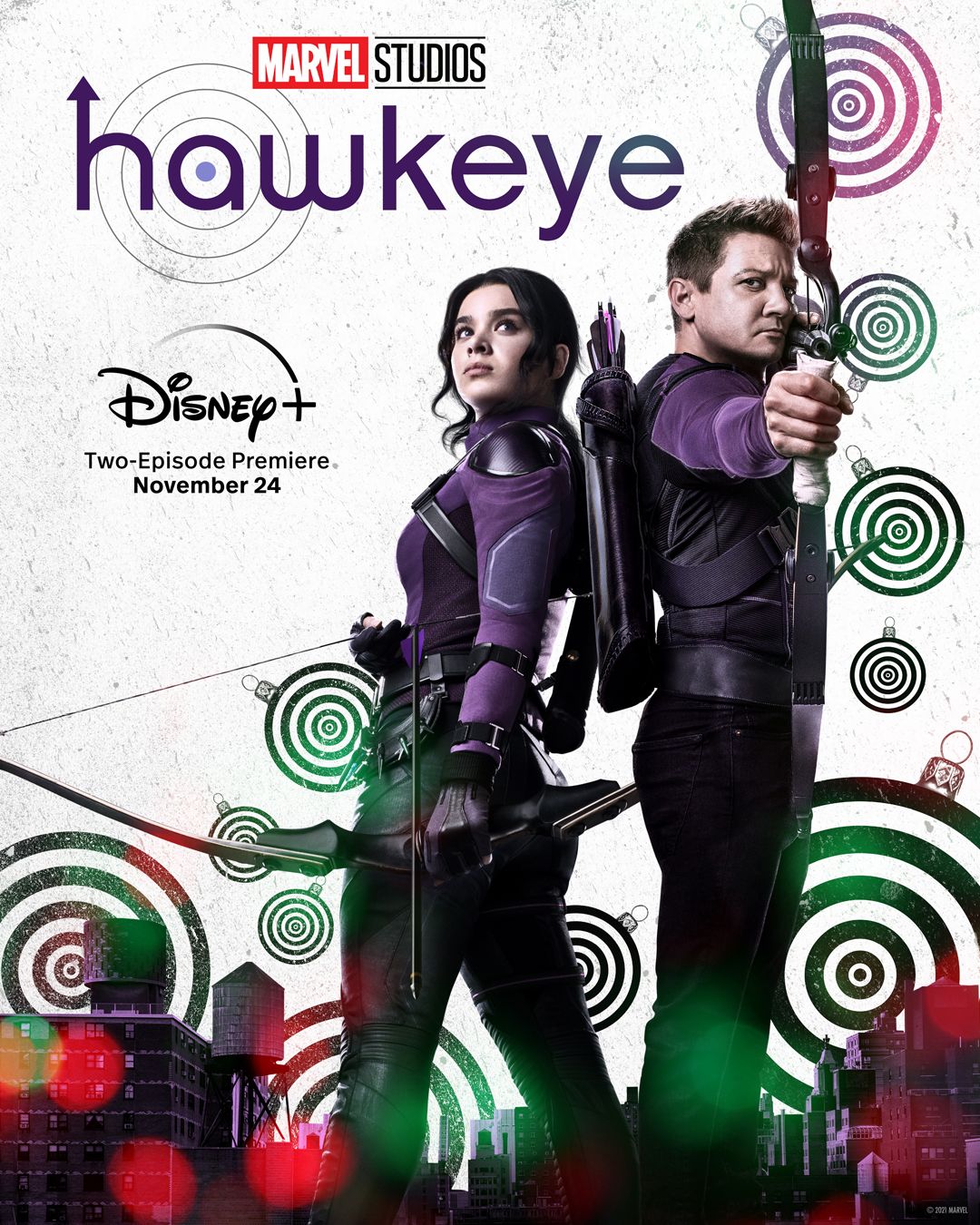 poster of Hawkeye Season 1 (2021) Episode 6 Hindi Dubbed Marvel TV Series