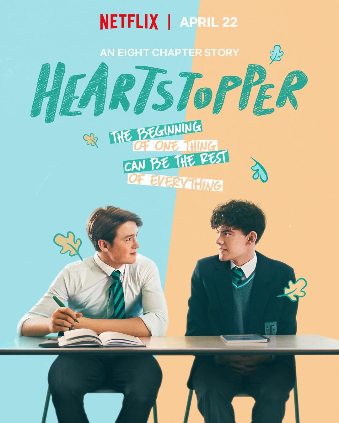 poster of Heartstopper (2022) Season 1 Hindi Dubbed Complete Series