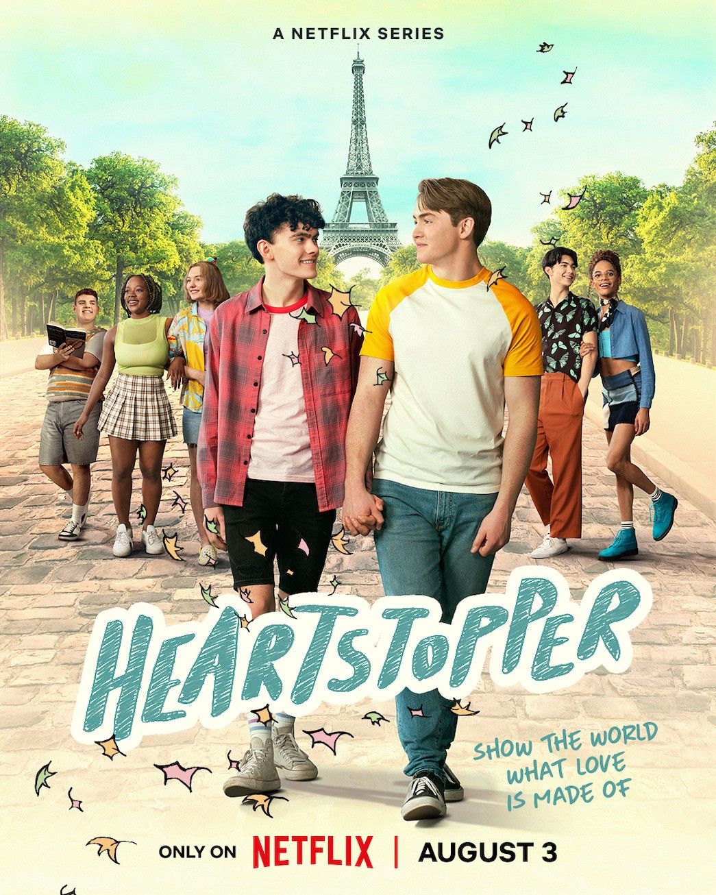 poster of Heartstopper (2023) Season 2 Hindi Dubbed Complete Series