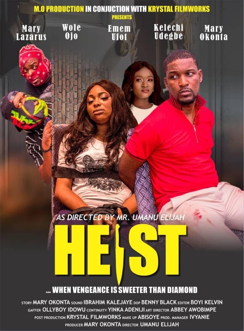 poster of Heist (2019) Hindi Dubbed (Unofficial) WEBRip