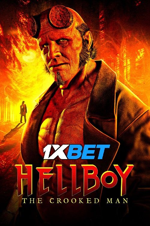 poster of Hellboy: The Crooked Man (2024) Hindi HQ Dubbed Movie