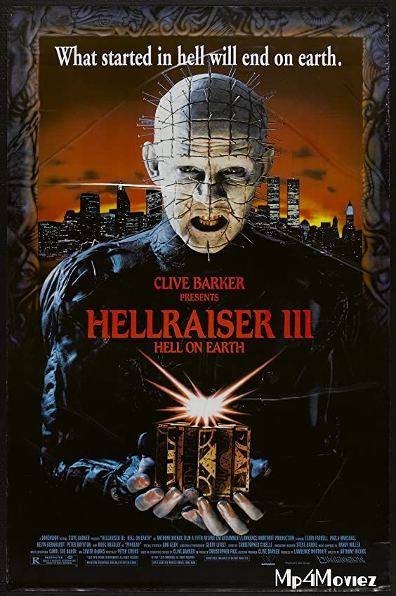 poster of Hellraiser III: Hell on Earth 1992 UNCUT Hindi Dubbed Movie