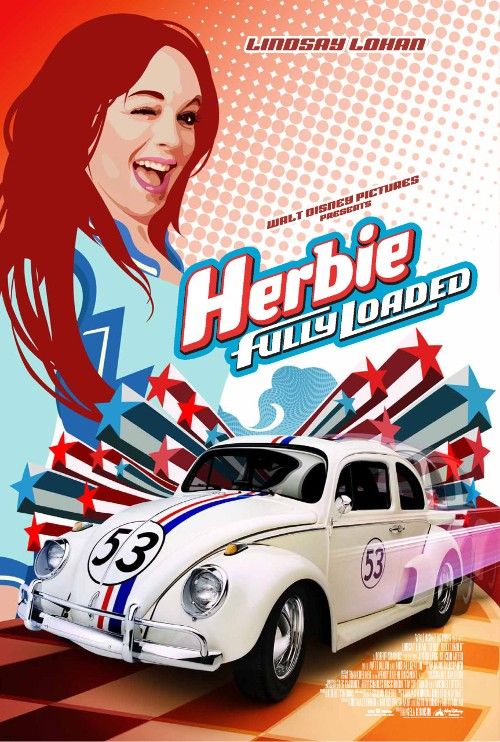 poster of Herbie Fully Loaded (2005) Hindi Dubbed