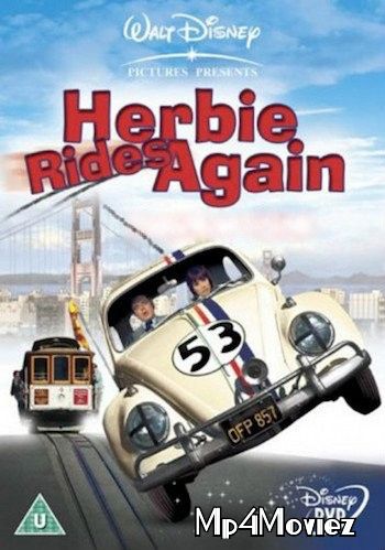 poster of Herbie Rides Again 1974 Hindi Dubbed Full Movie