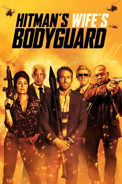 poster of Hitmans Wifes Bodyguard (2021) Extended Hindi Dubbed Movie