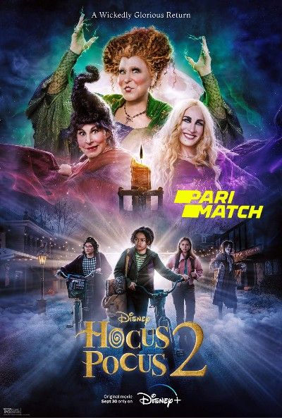 poster of Hocus Pocus 2 (2022) Hindi Dubbed (Unofficial) WEBRip