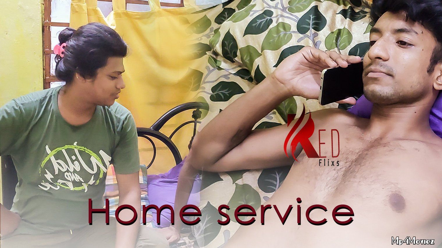 poster of Home Service 2021 Redflixs Hindi Short Film 18⁺