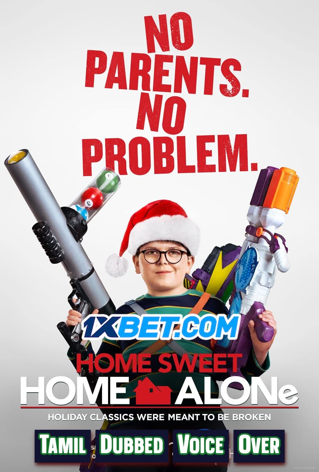 poster of Home Sweet Home Alone (2021) Tamil (Voice Over) Dubbed WEBRip