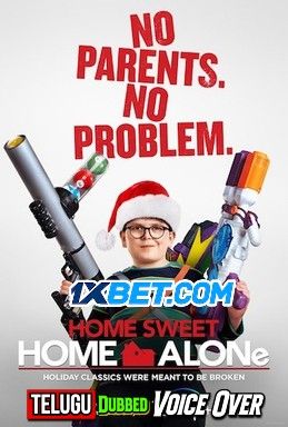 poster of Home Sweet Home Alone (2021) Telugu (Voice Over) Dubbed WEBRip