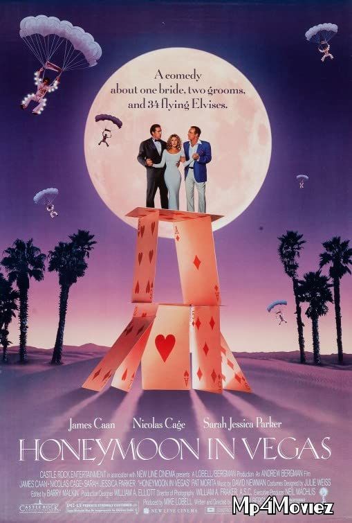 poster of Honeymoon in Vegas 1992 Hindi Dubbed Full Movie