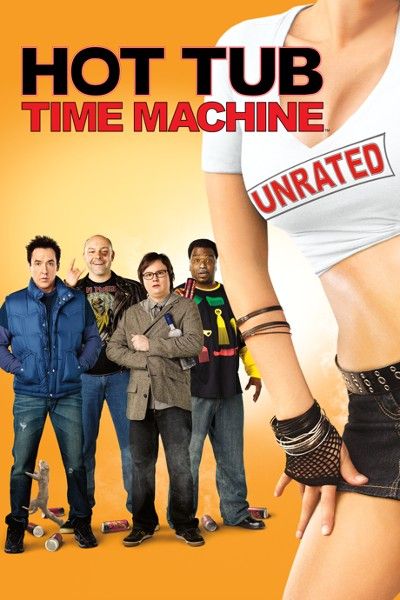 poster of Hot Tub Time Machine (2010) Hindi Dubbed BRRip