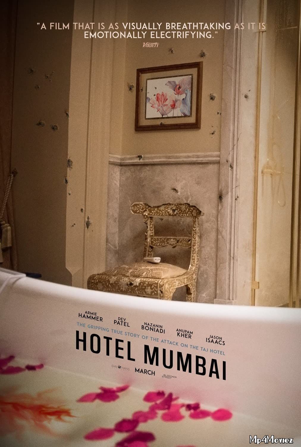 poster of Hotel Mumbai (2018) Hindi Dubbed BRRip