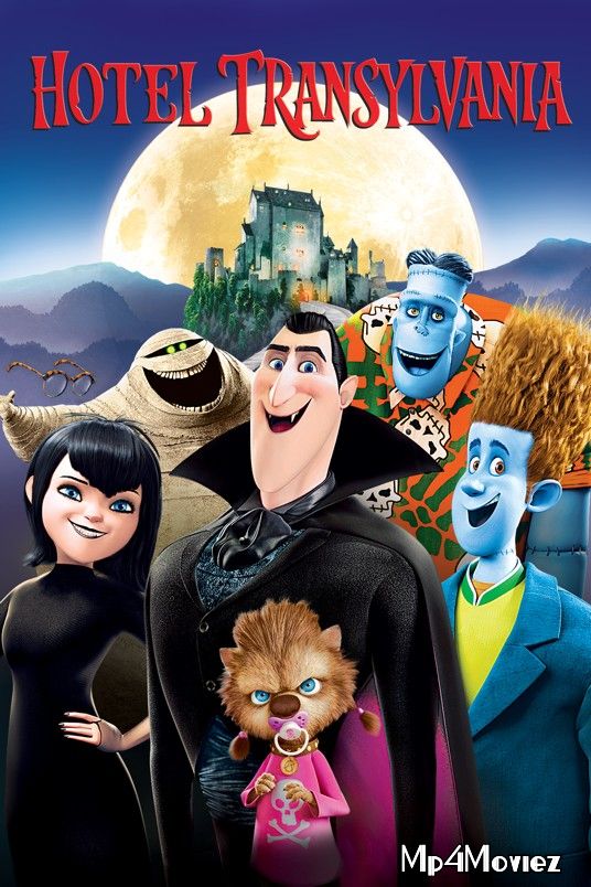 poster of Hotel Transylvania 2012 Hindi Dubbed Movie