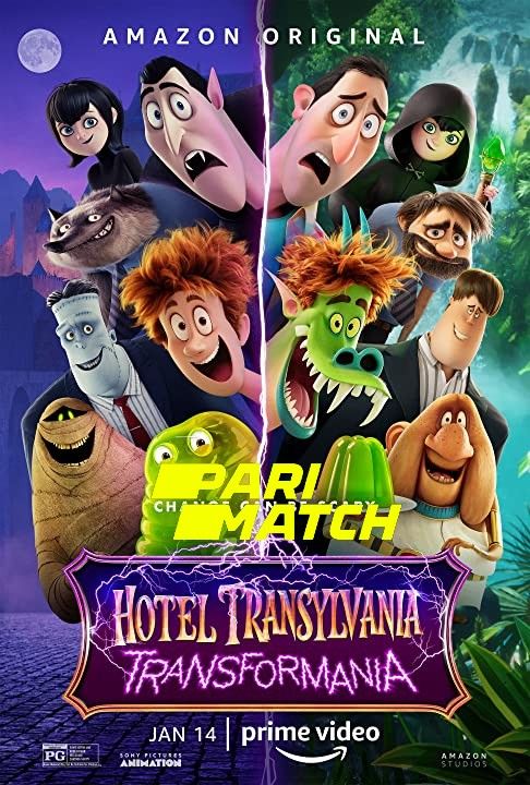 poster of Hotel Transylvania 4: Transformania (2022) Tamil (Voice Over) Dubbed WEBRip