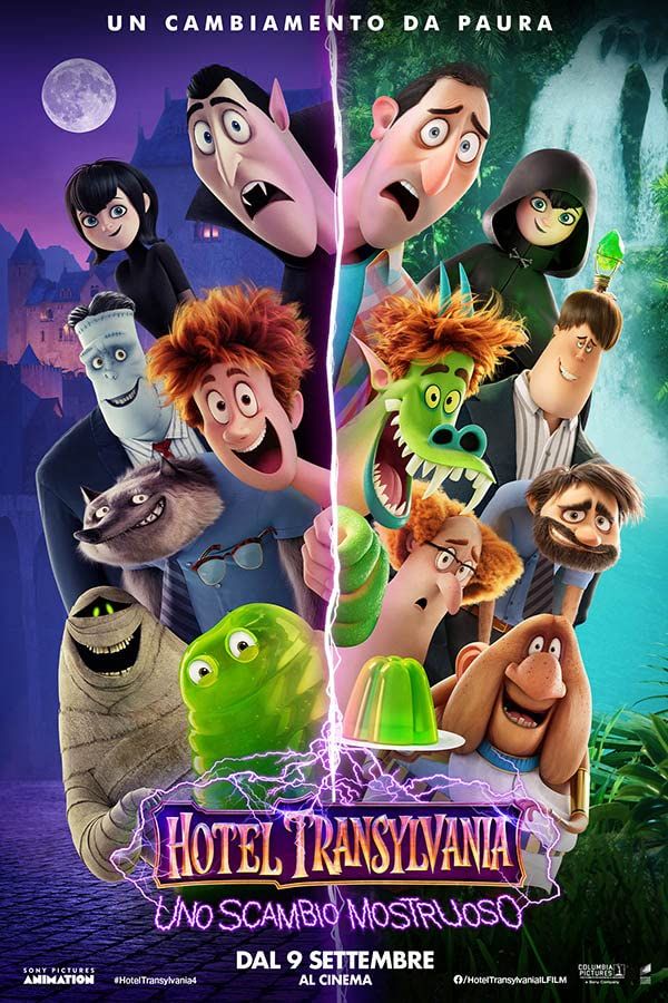 poster of Hotel Transylvania Transformania (2022) Hindi Dubbed HDRip