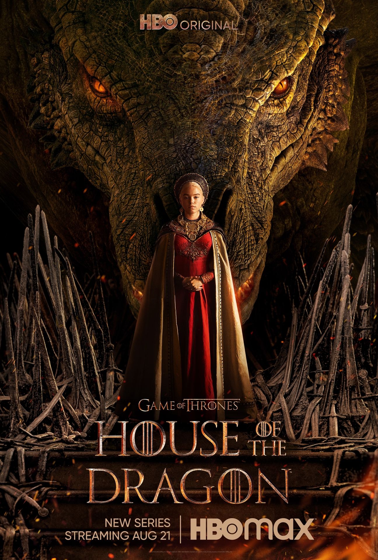 poster of House of the Dragon: Season 1 (All Episodes) In English WEB-DL