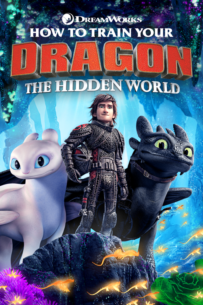 poster of How to Train Your Dragon The Hidden World 2019 Full Movie In Hindi