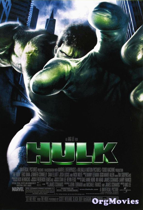 poster of Hulk 2003 Hindi Dubbed Full Movie