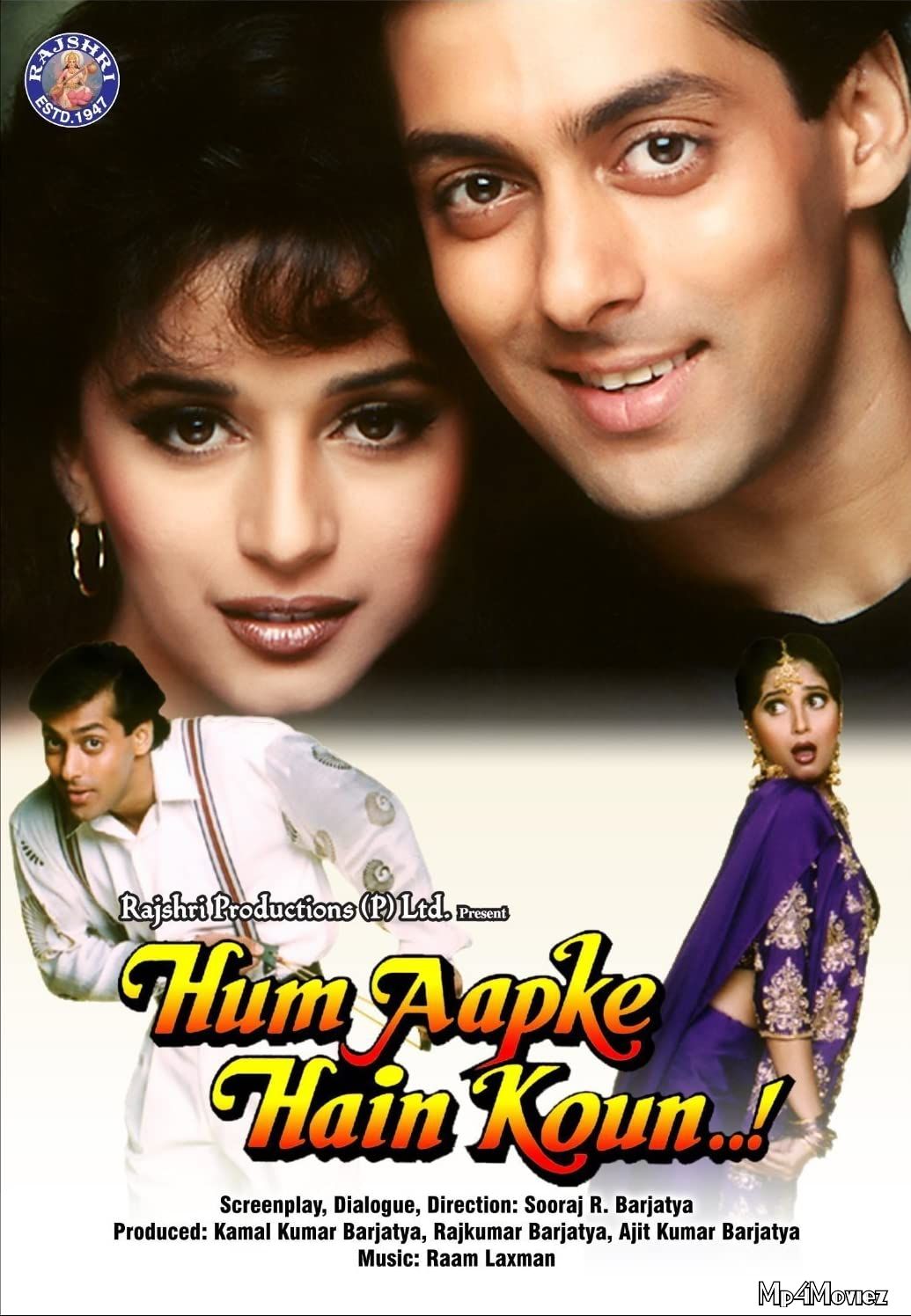 poster of Hum Aapke Hain Koun (1994) Hindi HDRip