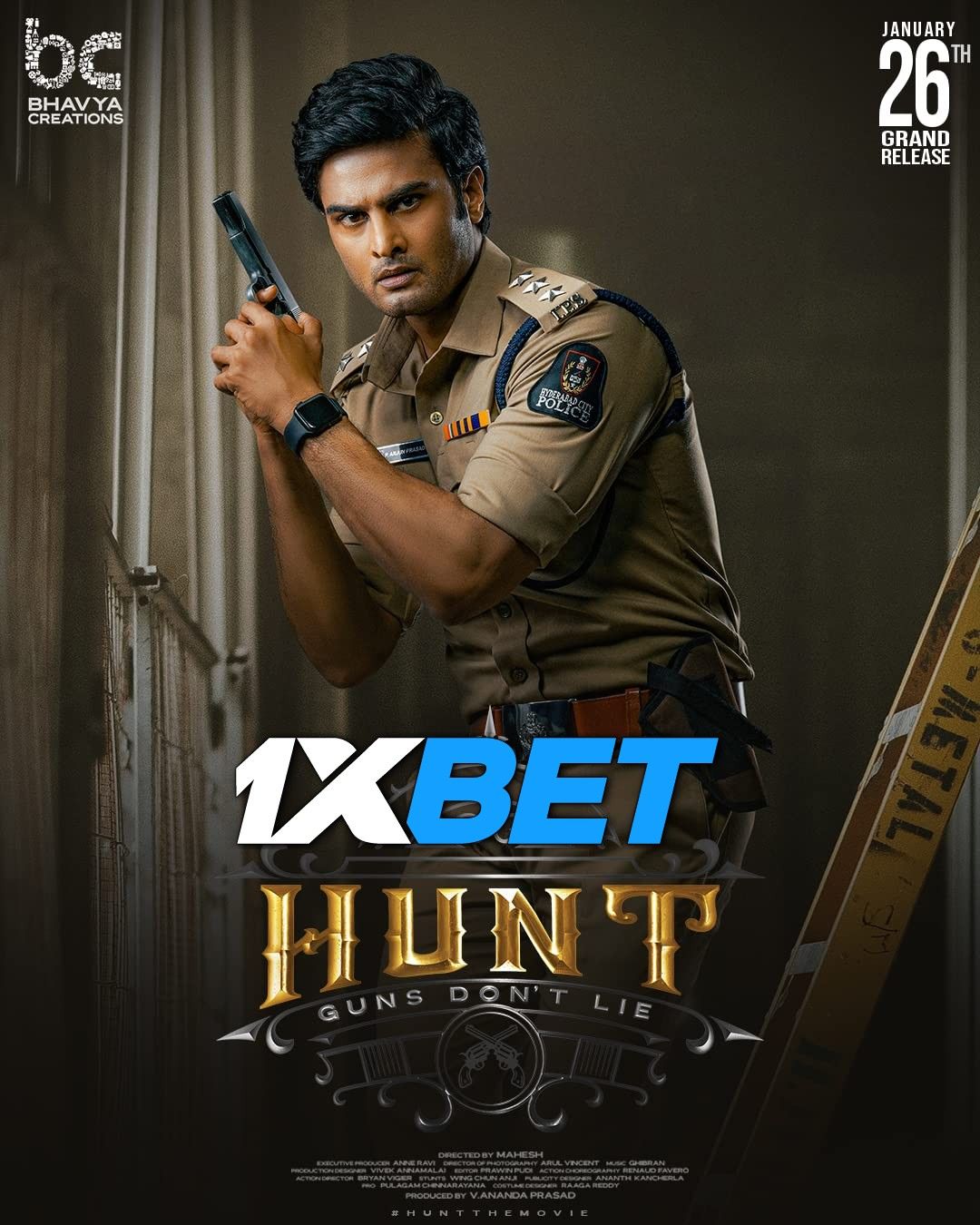 poster of Hunt 2023 Telugu HDCAM