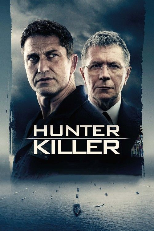 poster of Hunter Killer (2018) Hindi Dubbed Movie