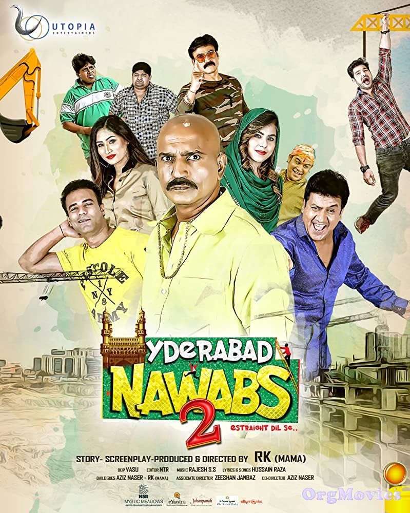 poster of Hyderabad Nawabs 2 2019 Hindi Dubbed Full Movie