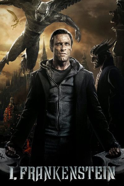 poster of I Frankenstein (2014) Hindi Dubbed Movie