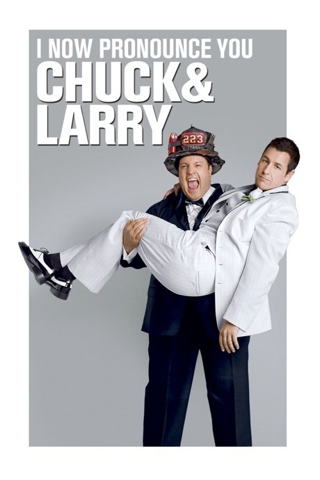 poster of I Now Pronounce You Chuck and Larry (2007) Hindi Dubbed BluRay