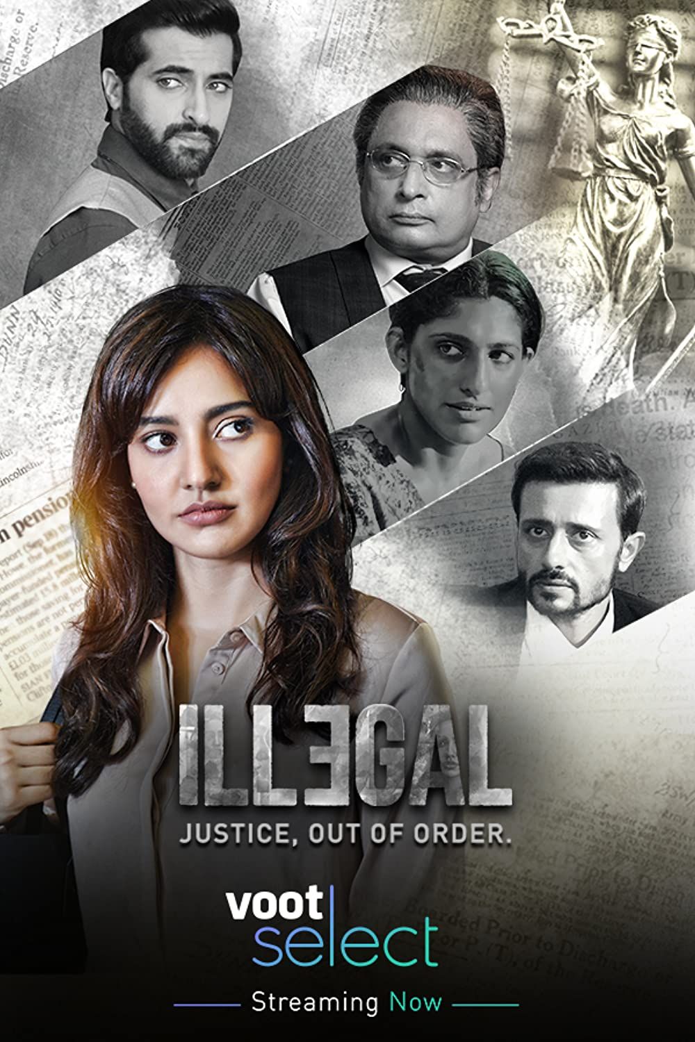 poster of Illegal Justice Out of Order (2021) Season 2 Hindi Complete Web Series