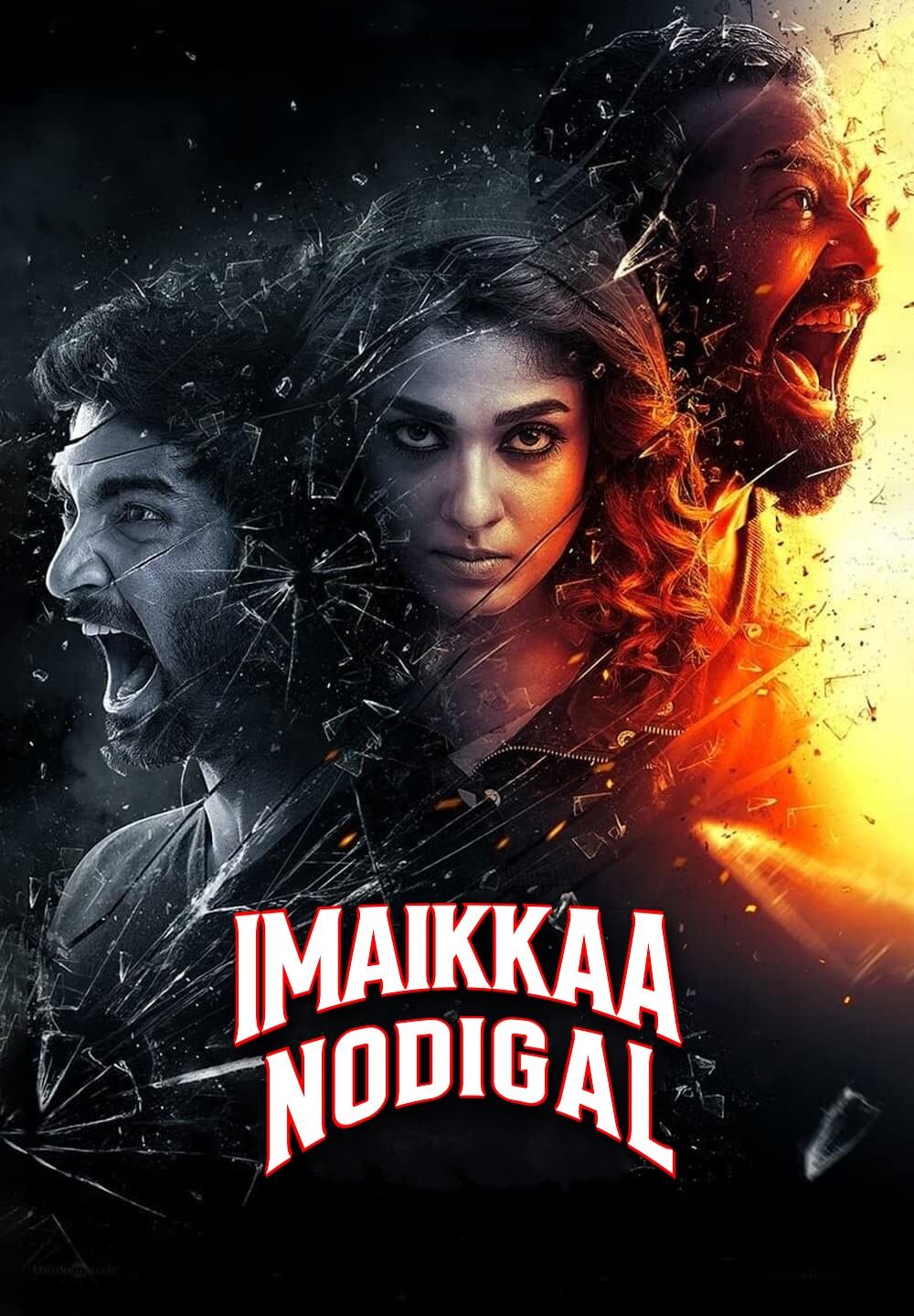 poster of Imaikkaa Nodigal (2018) Hindi HQ Dubbed Movie