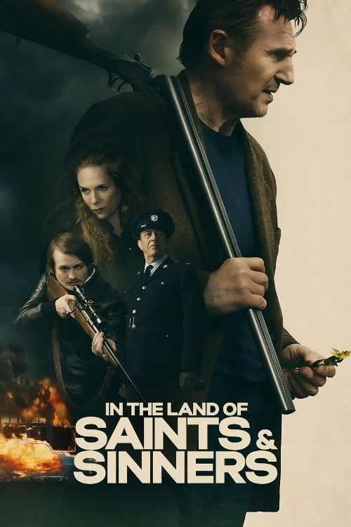 poster of In the Land of Saints and Sinners (2023) Hindi Dubbed Movie