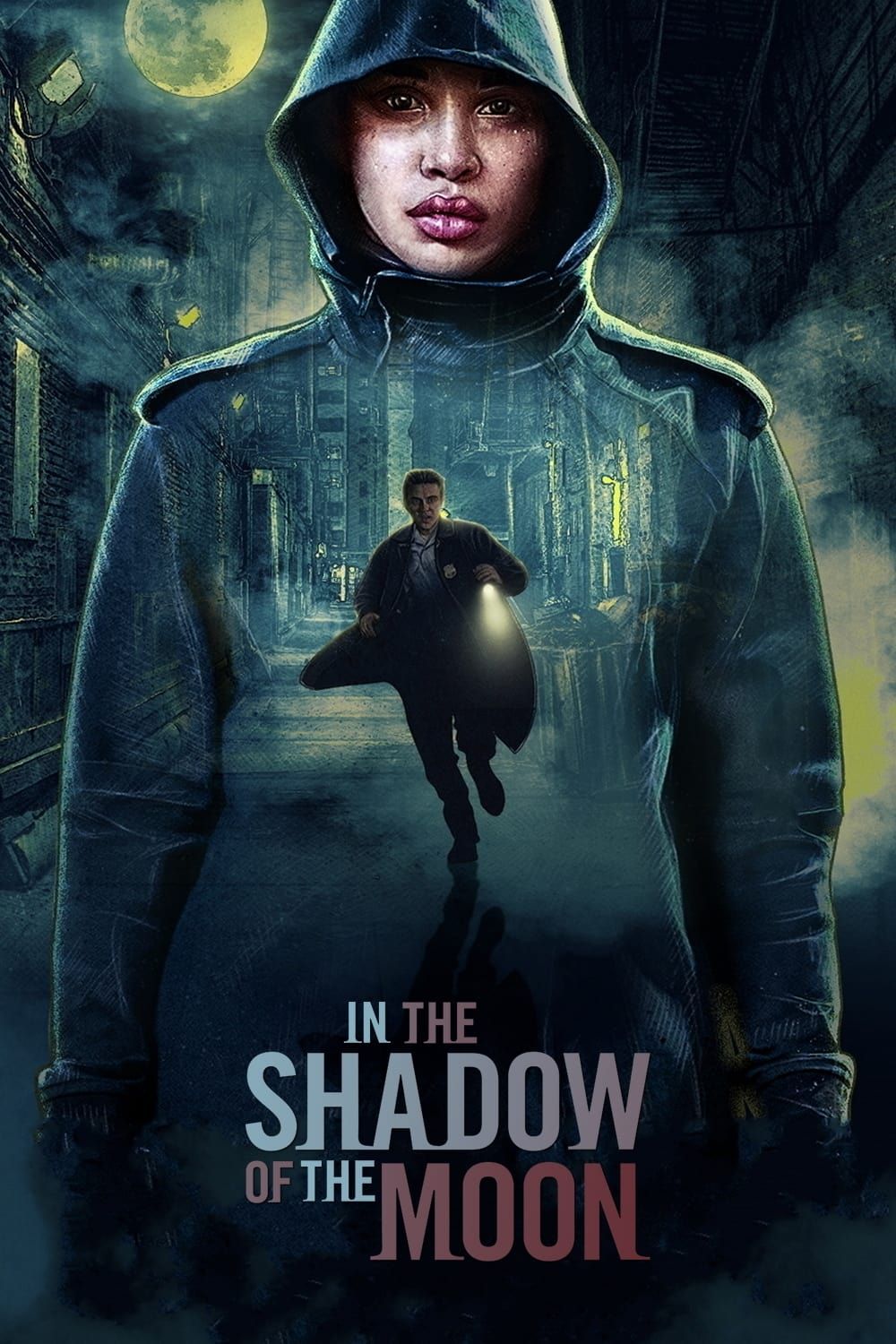 poster of In the Shadow of the Moon (2019) Hindi Dubbed Movie