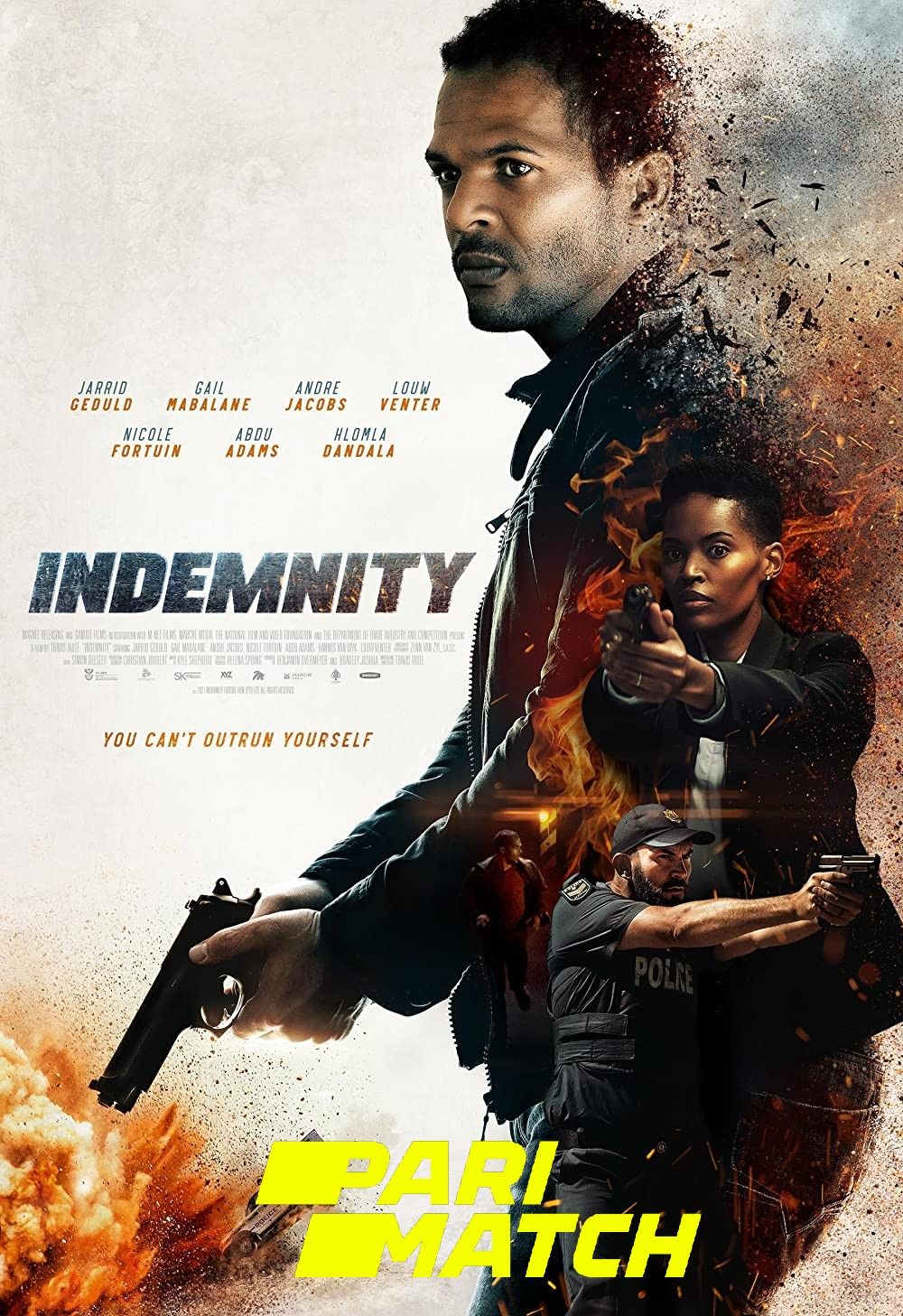 poster of Indemnity (2021) Hindi (Voice Over) Dubbed WEBRip