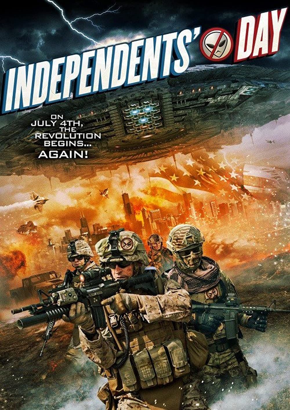 poster of Independents Day (2016) Hindi Dubbed BluRay