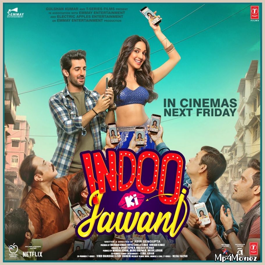 poster of Indoo Ki Jawani (2020) Hindi Movie NF HDRip