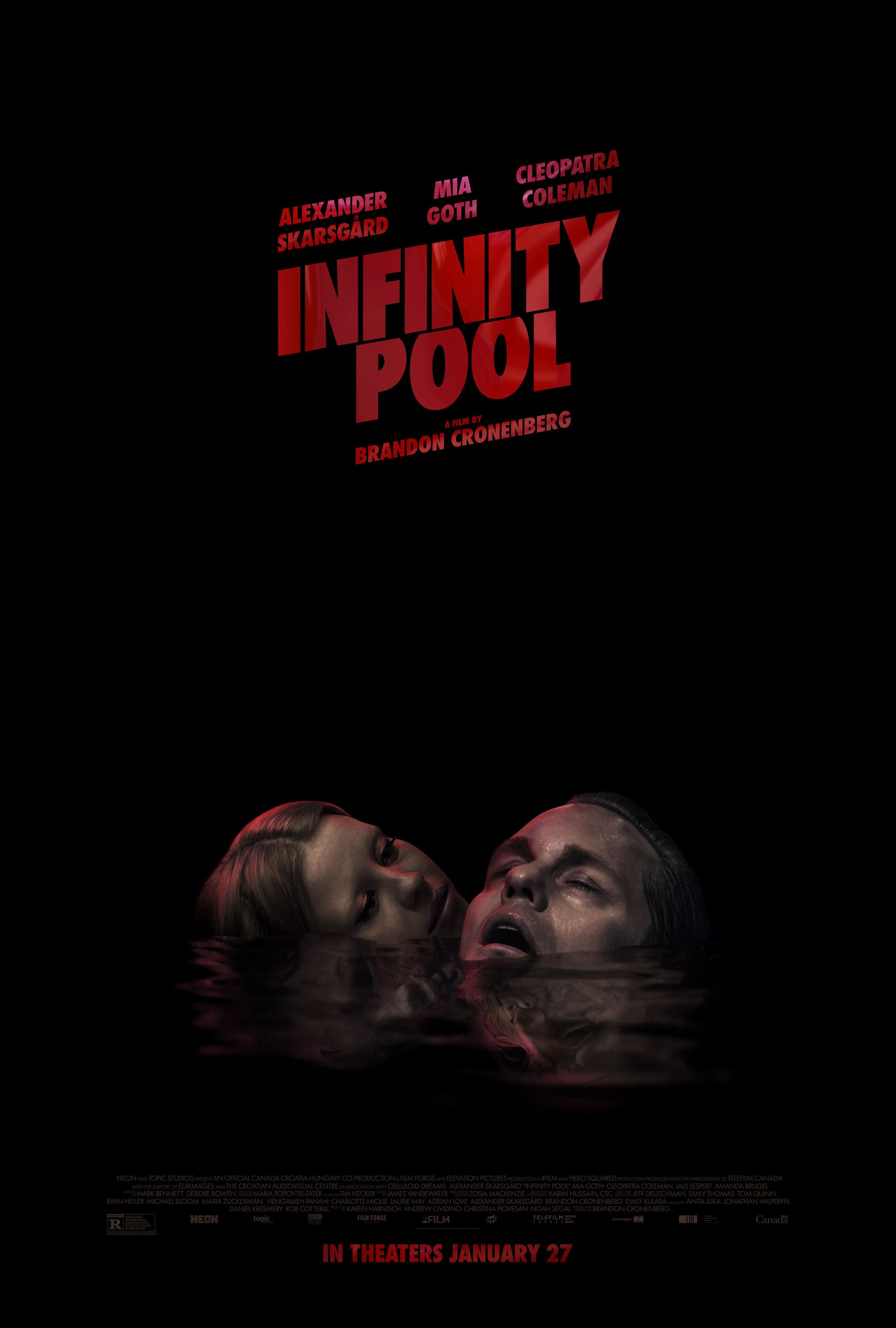 poster of Infinity Pool (2023) English HDRip