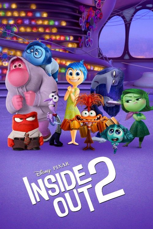 poster of Inside Out 2 (2024) English Movie