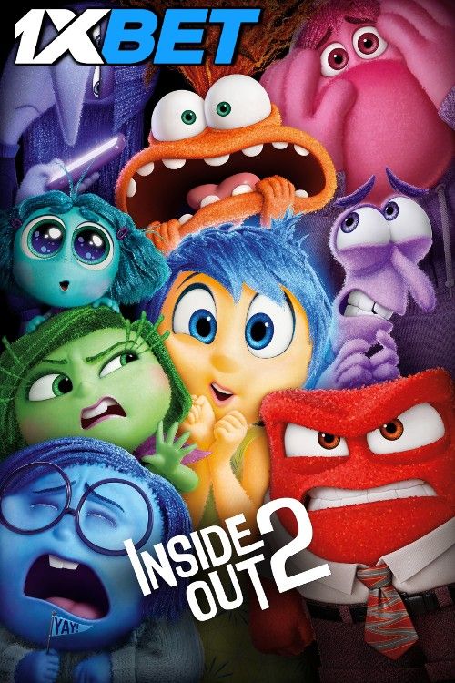 poster of Inside Out 2 (2024) Hindi (Clean) Dubbed