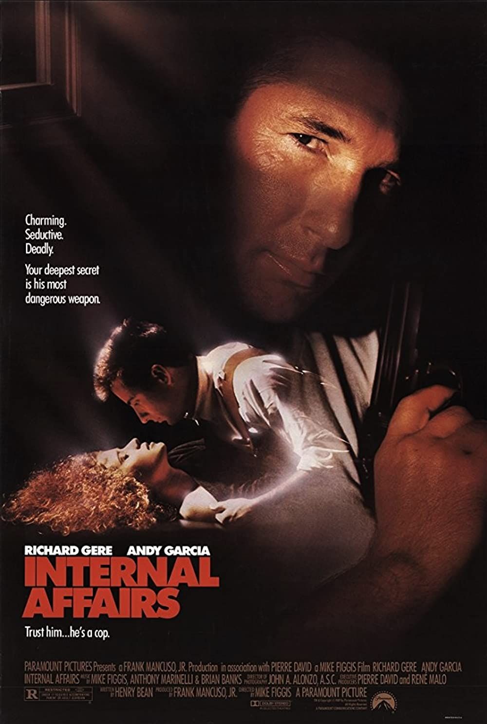 poster of Internal Affairs (1990) Hindi Dubbed BluRay