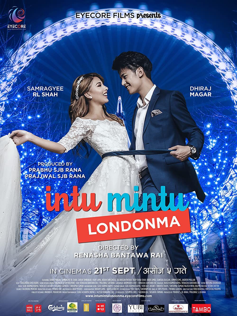 poster of Intu Mintu Londonma (2018) Nepali HDRip